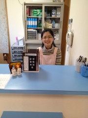 1.受付　保険証の提示をお願いします